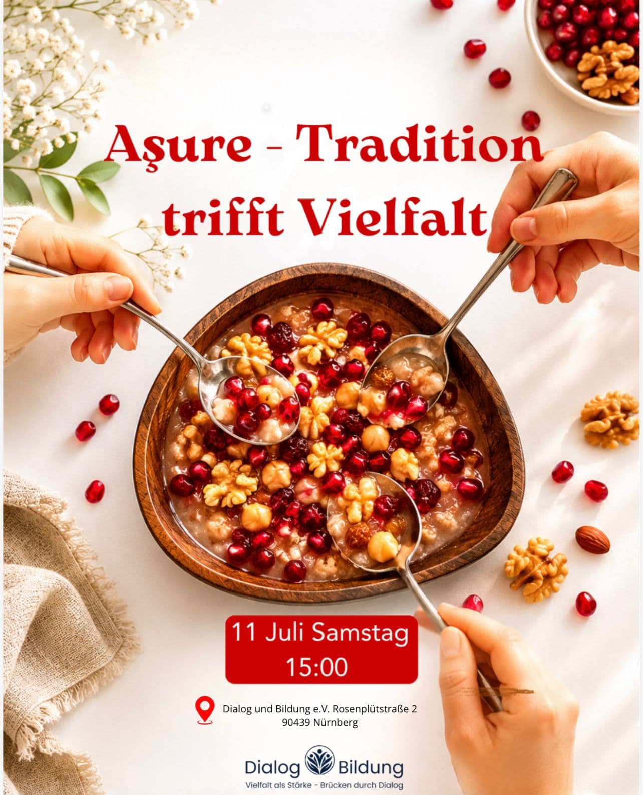 Einladung: Aşure – Tradition trifft Vielfalt